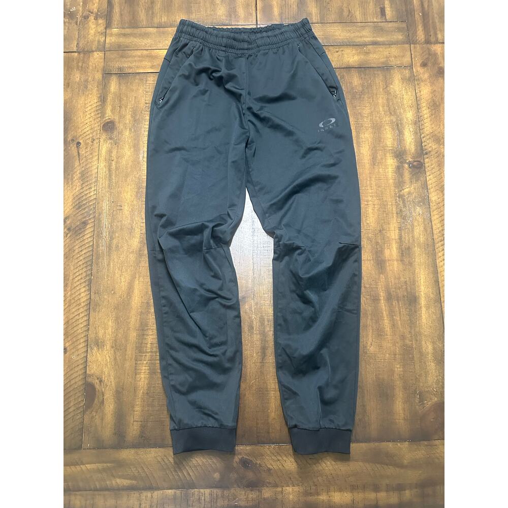 Oakley Mens Performance‎ Joggers Black Athletic Training Pants Small